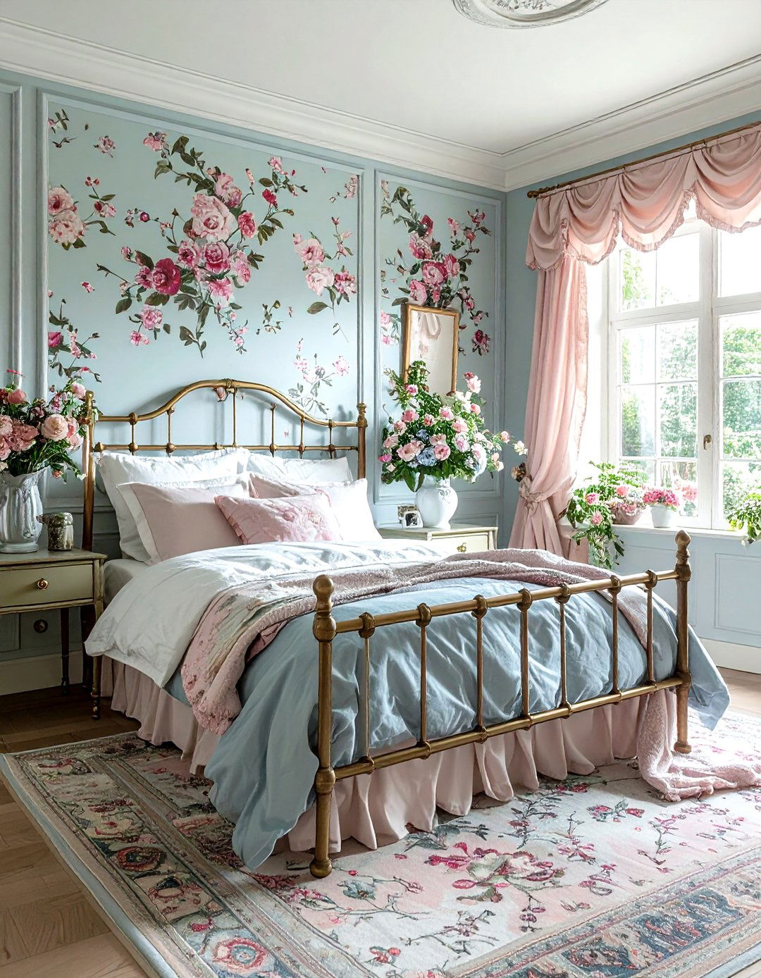 English Garden Bedroom - 30 bedroom conversation starter ideas