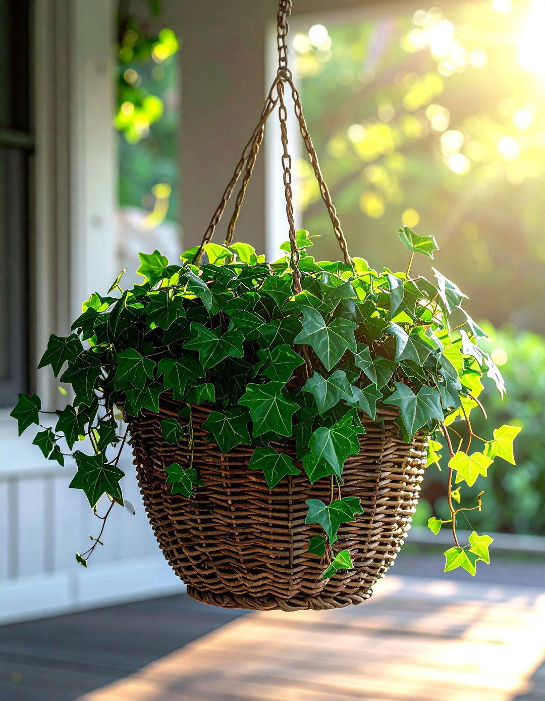 English Ivy Hanging Basket - 30 hanging plant ideas