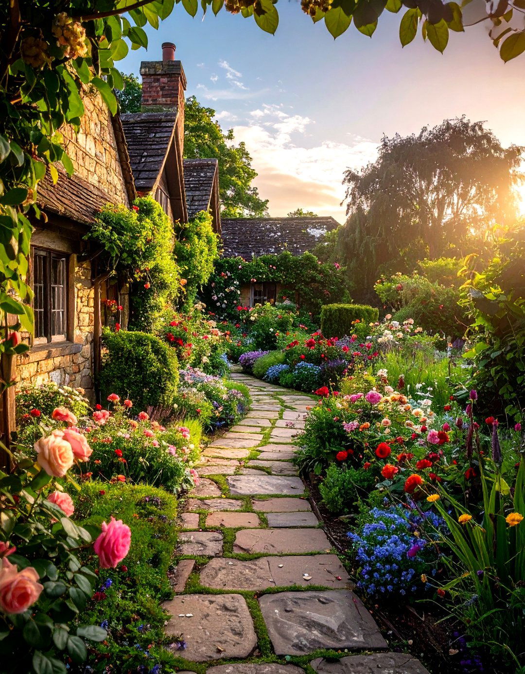 English cottage garden - 30 global decor ideas