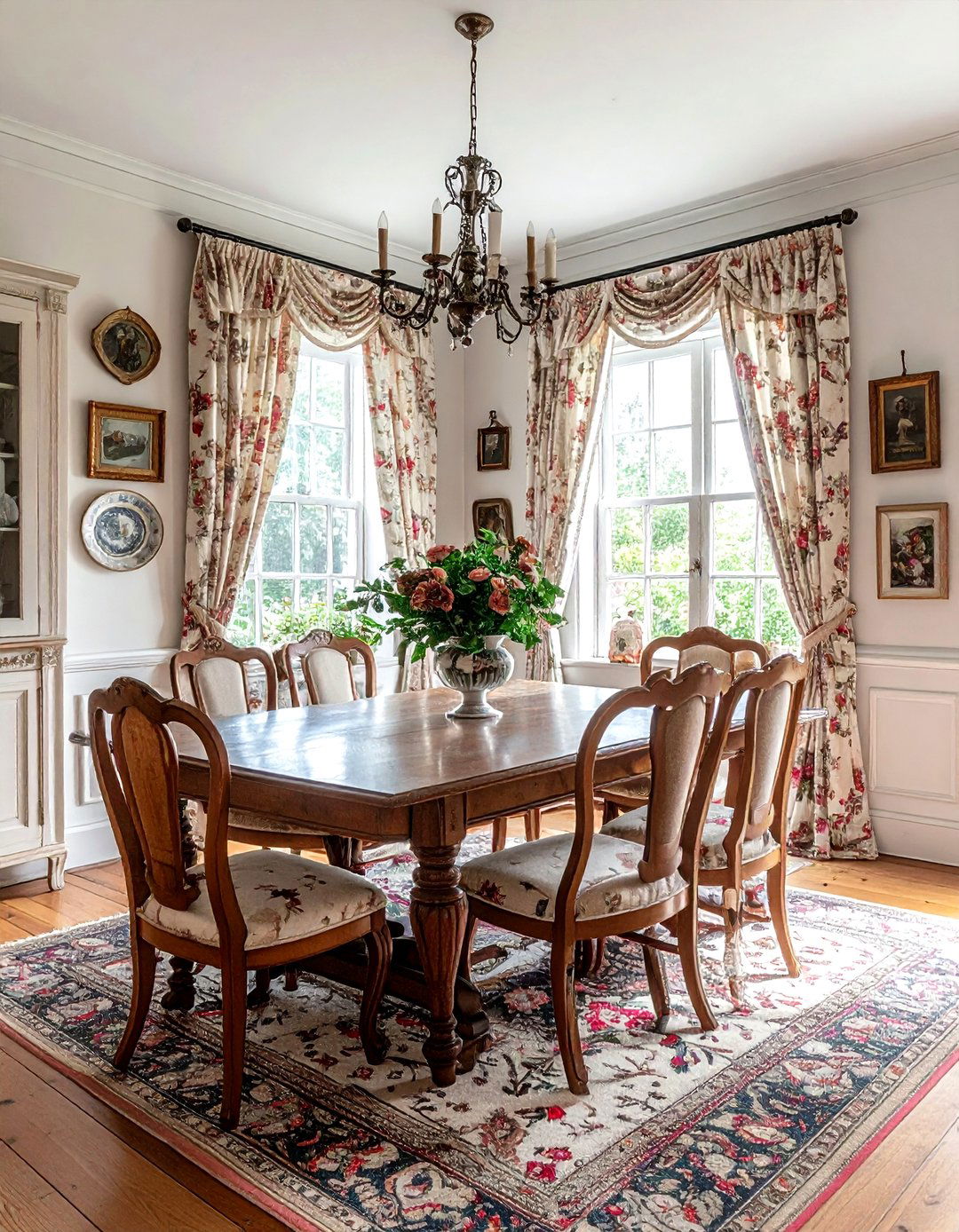 English country dining room - 30 new traditional dining room ideas