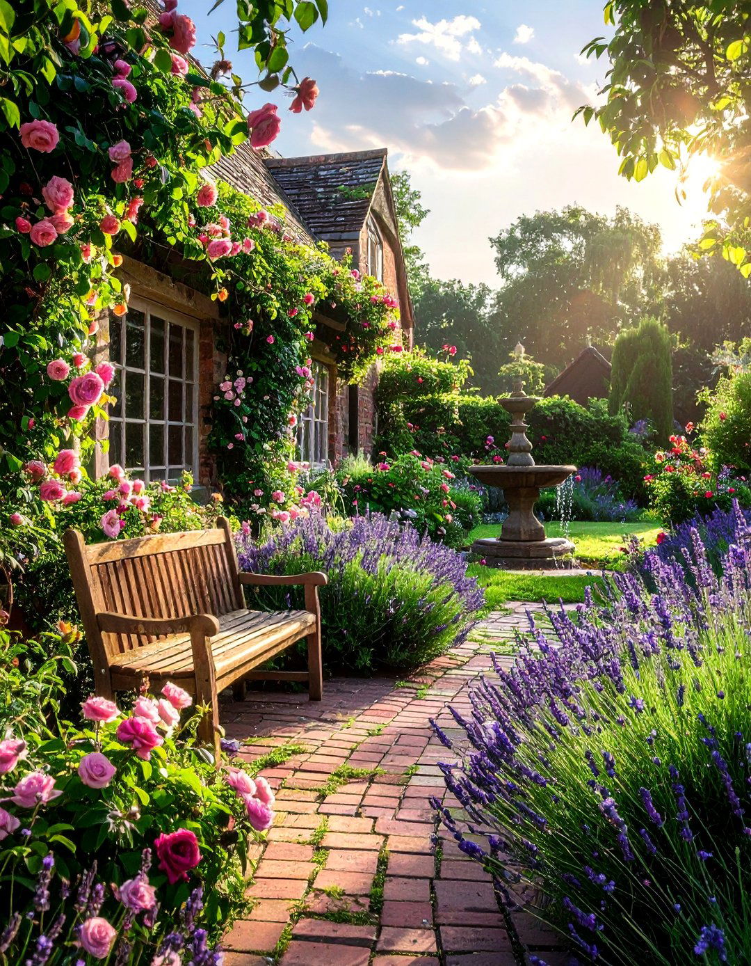 English country garden - 30 ideal decor ideas