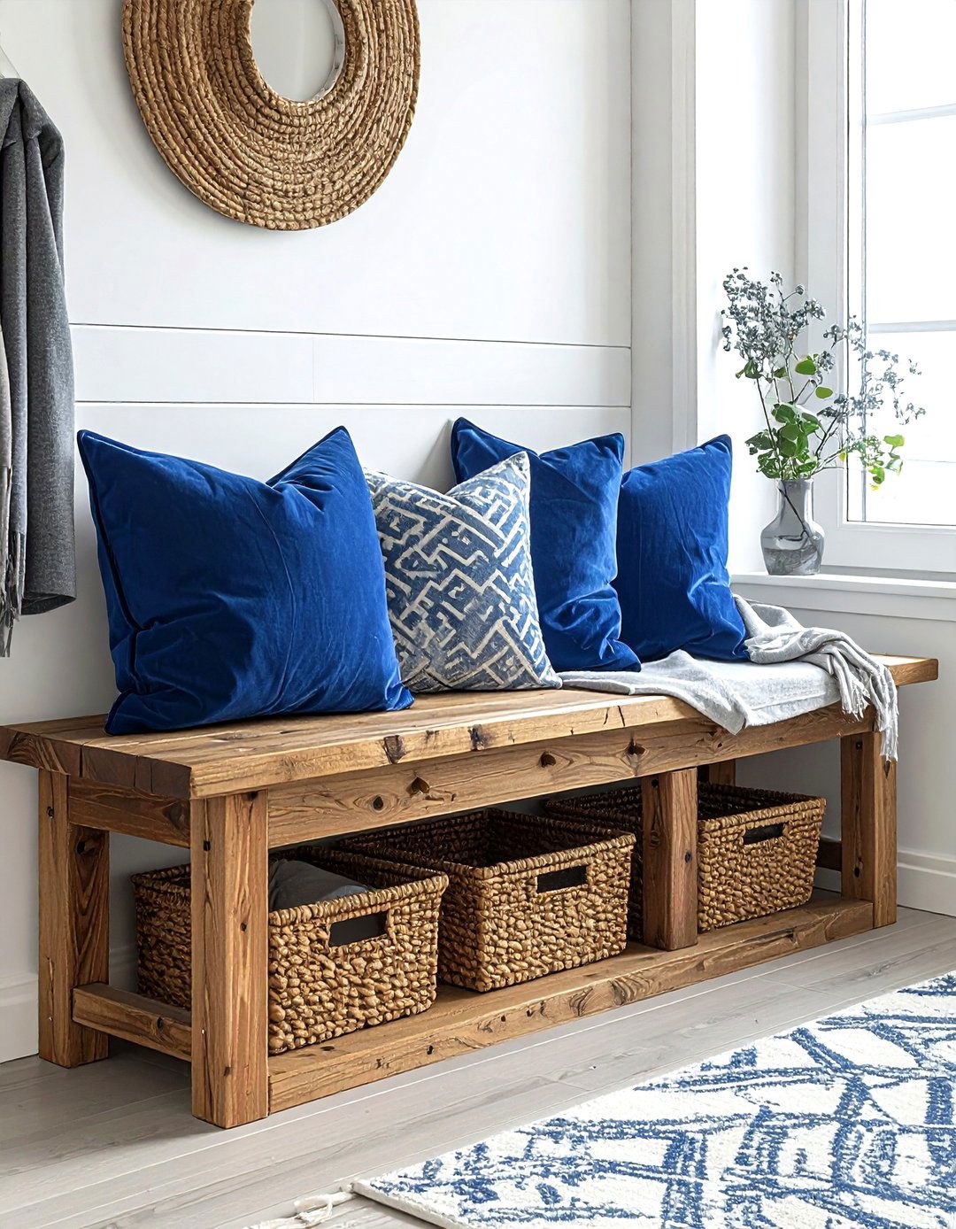 Entryway Bench Seat - 30 living room hallway ideas