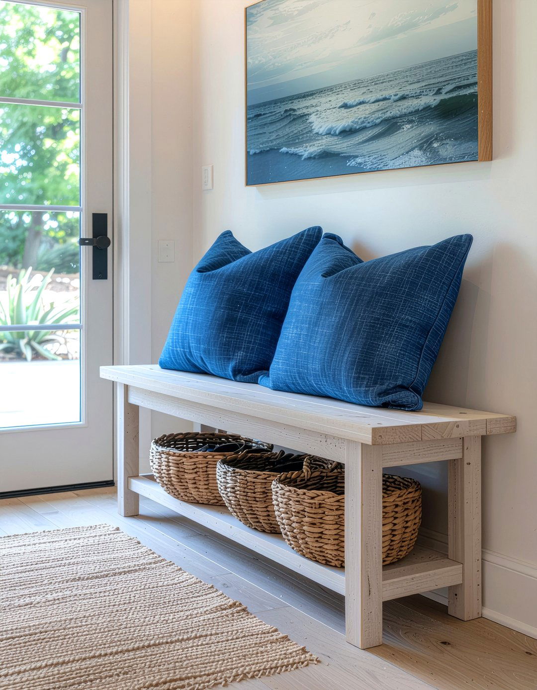 Entryway Bench Styling - 30 living room vignette ideas