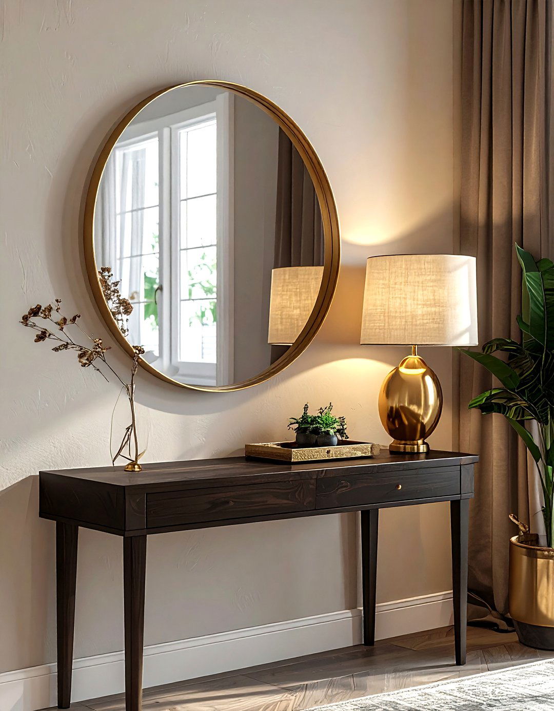 Entryway Console Table - 30 interior design tips
