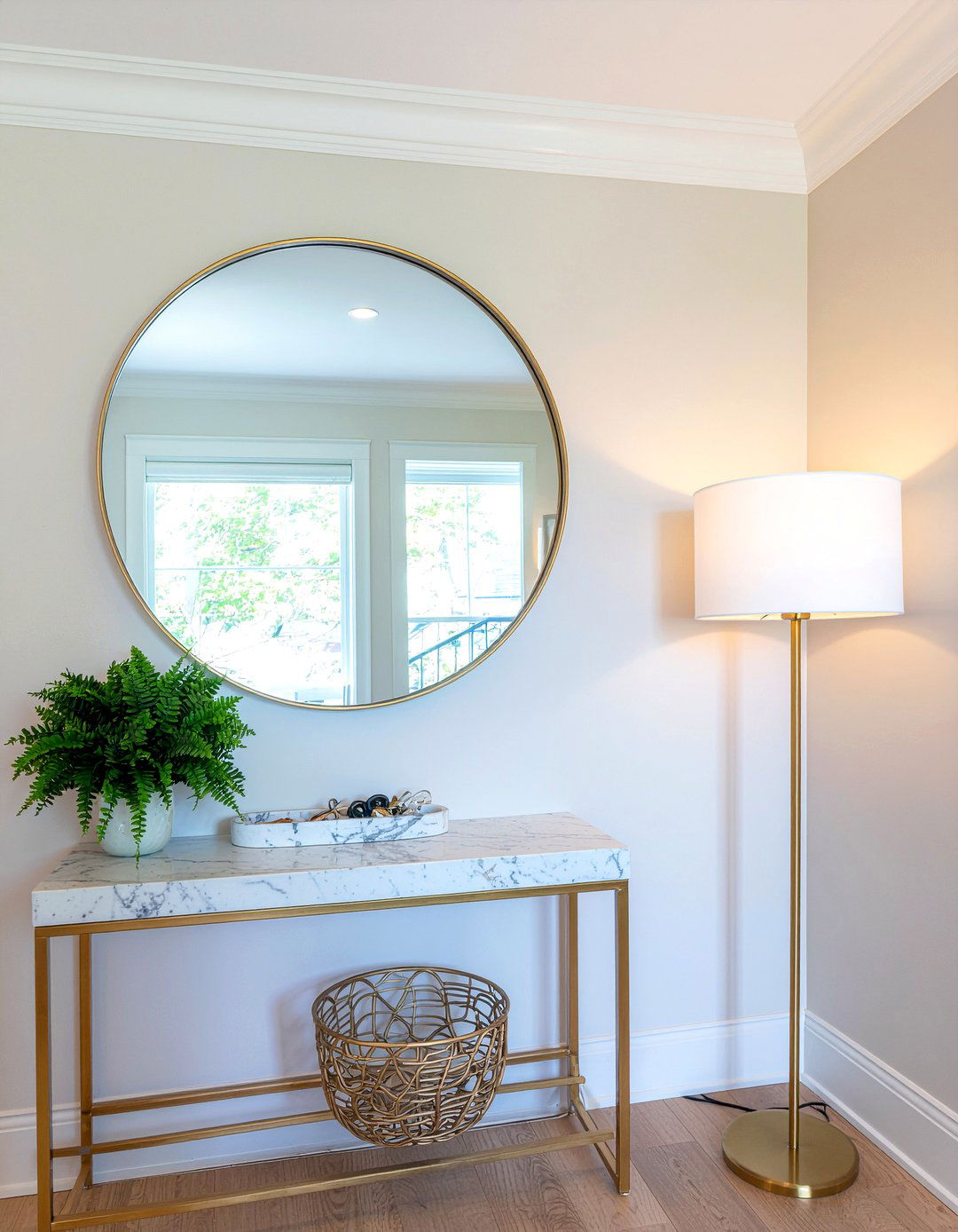 Entryway Console Table Mirror - 30 living room console table styling