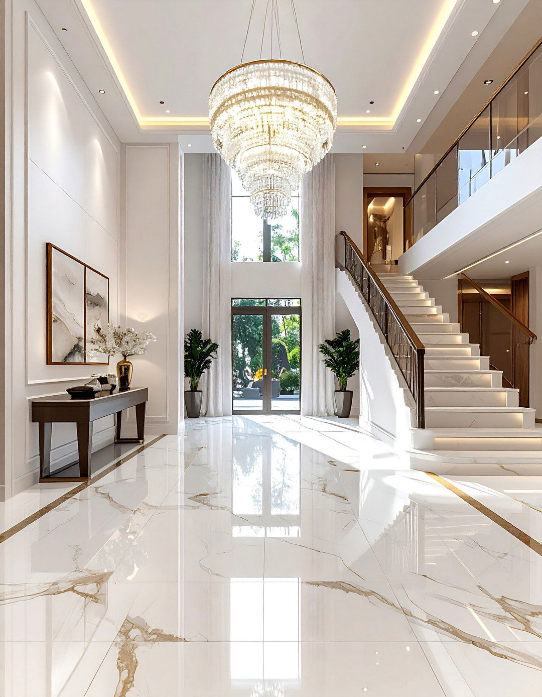 Entryway Foyer - 30 parade of homes decor ideas