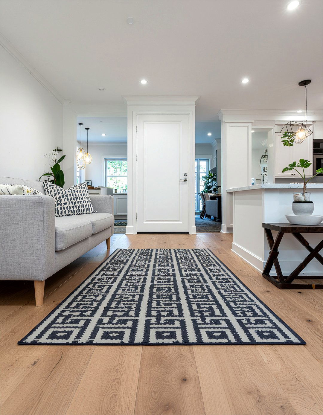 Entryway Rug For Zoning - 30 living room entryway ideas