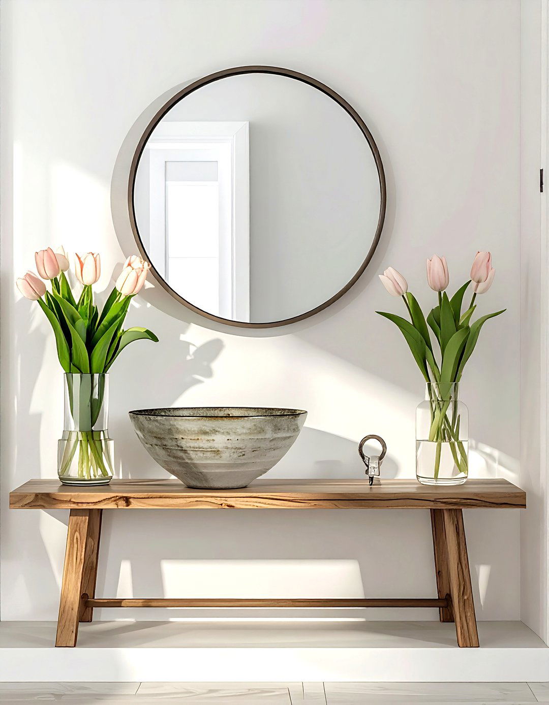 Entryway Shelf - 30 shelf styling ideas
