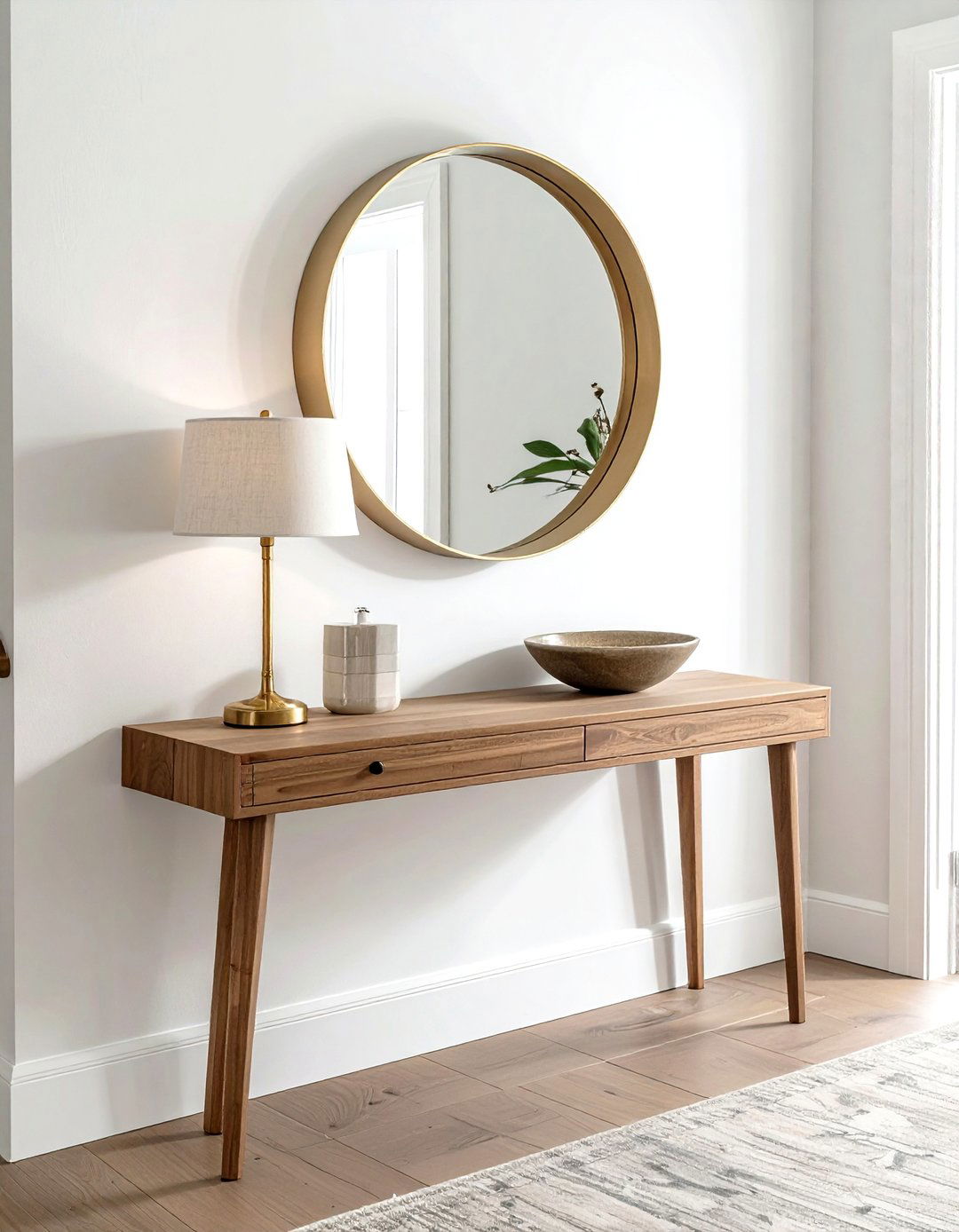 Entryway console table - 30 affordable decor ideas
