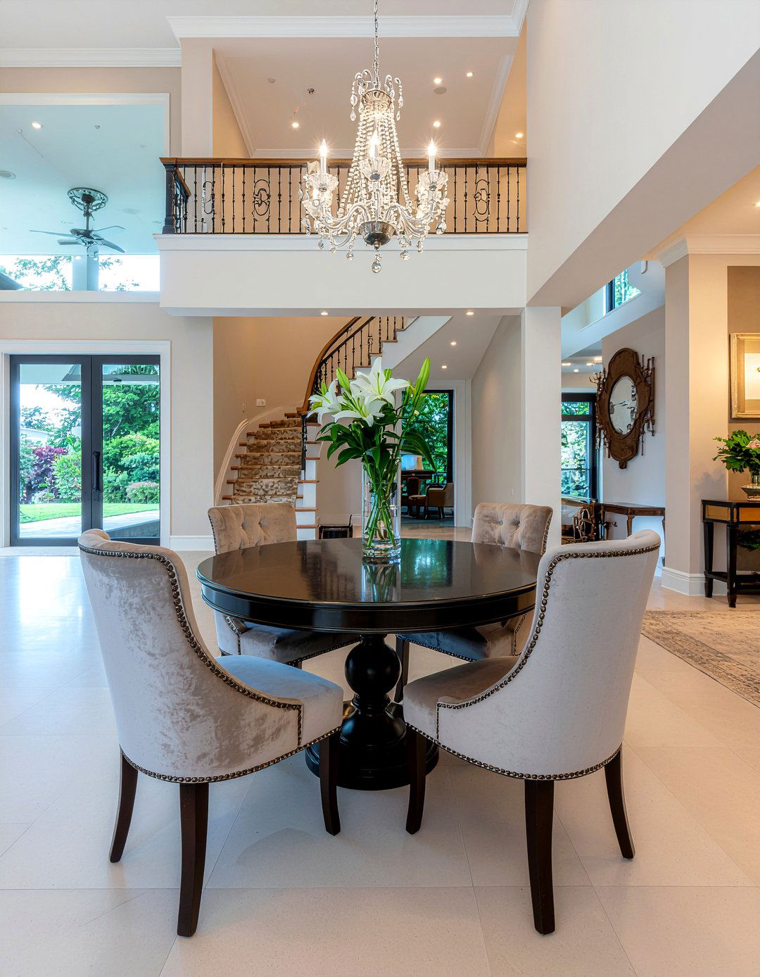 Entryway dining table decor - 30 flex space dining ideas