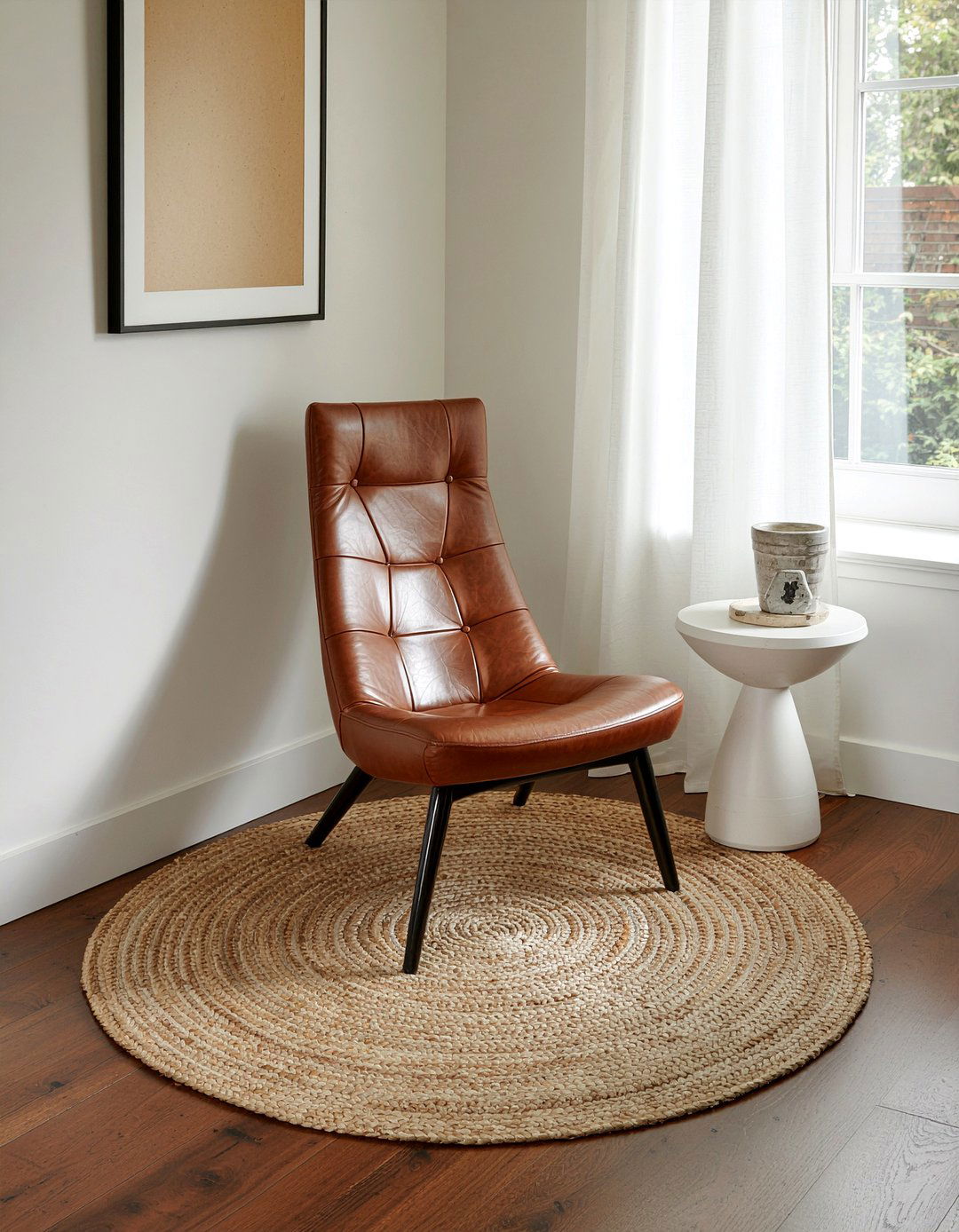 Equipal Leather Chair - 30 Mexican bedroom ideas