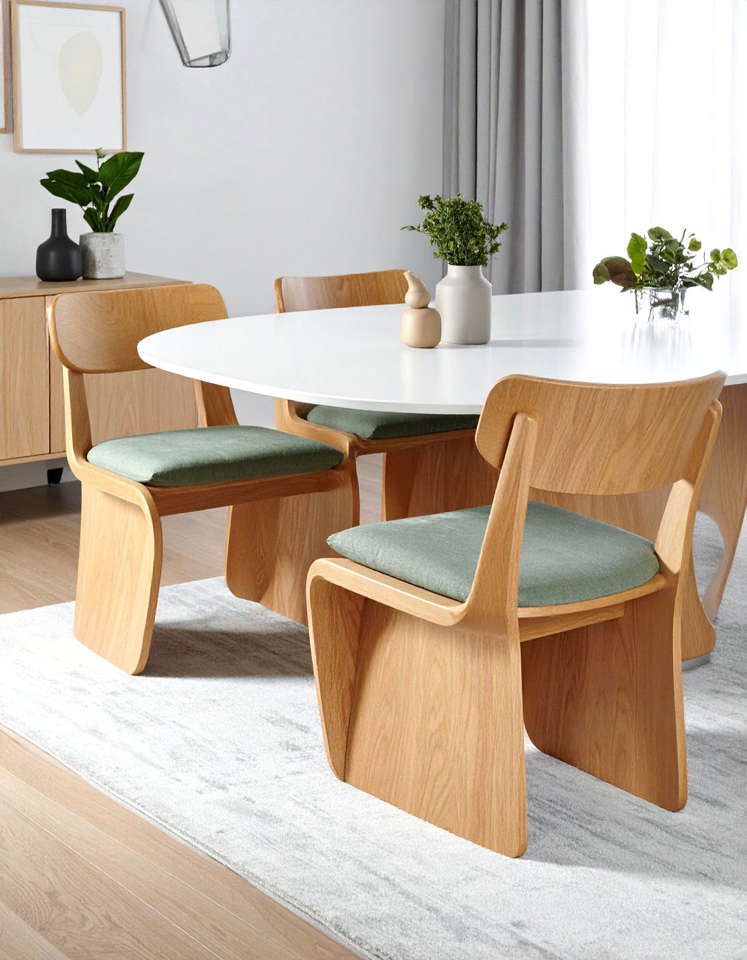 Ergonomic Dining Chairs - 30 wellness dining room ideas