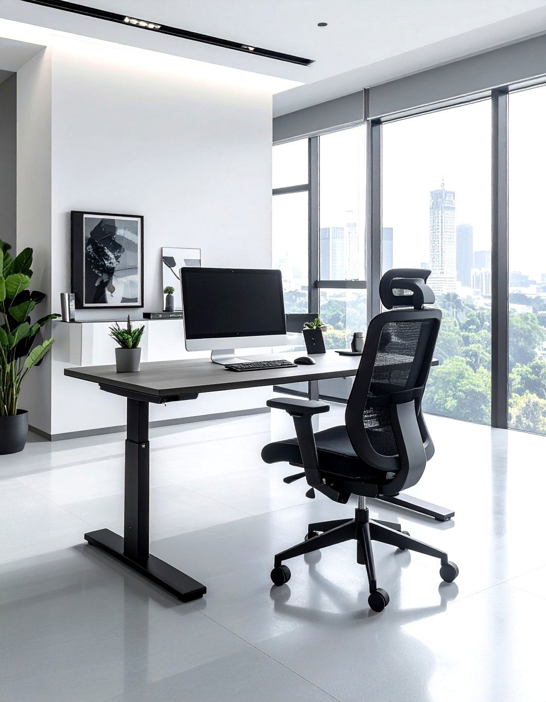 Ergonomic Office Setup - 30 desk decor ideas