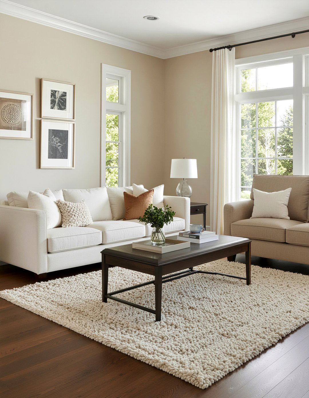 Espresso And Beige Living Room - 30 espresso living room ideas