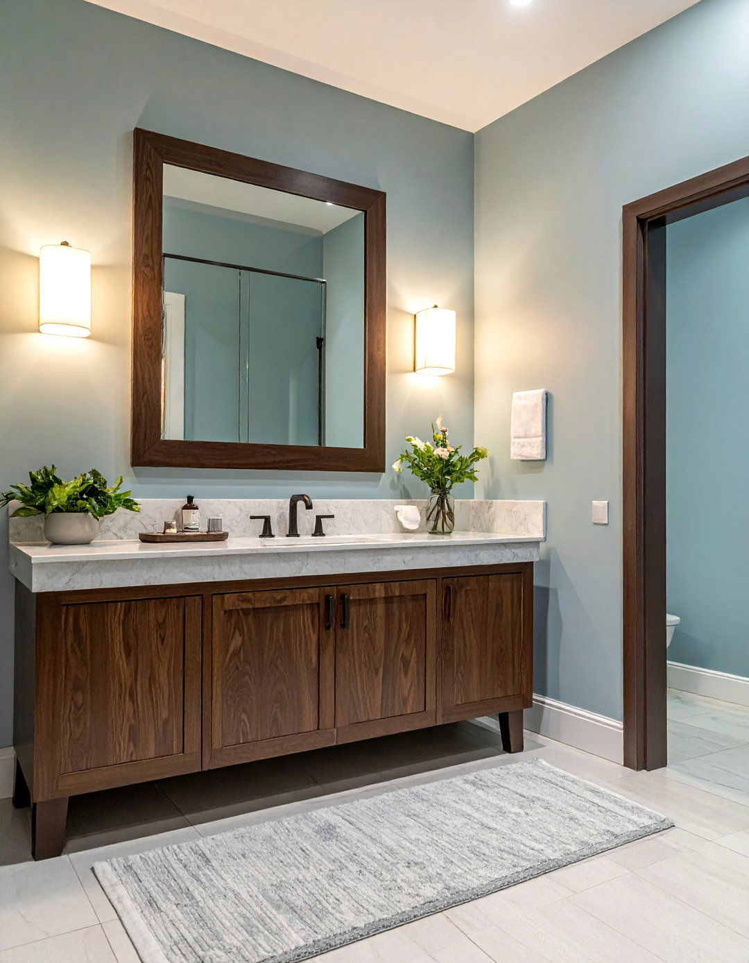 Espresso Bathroom Mirror - 30 espresso bathroom ideas