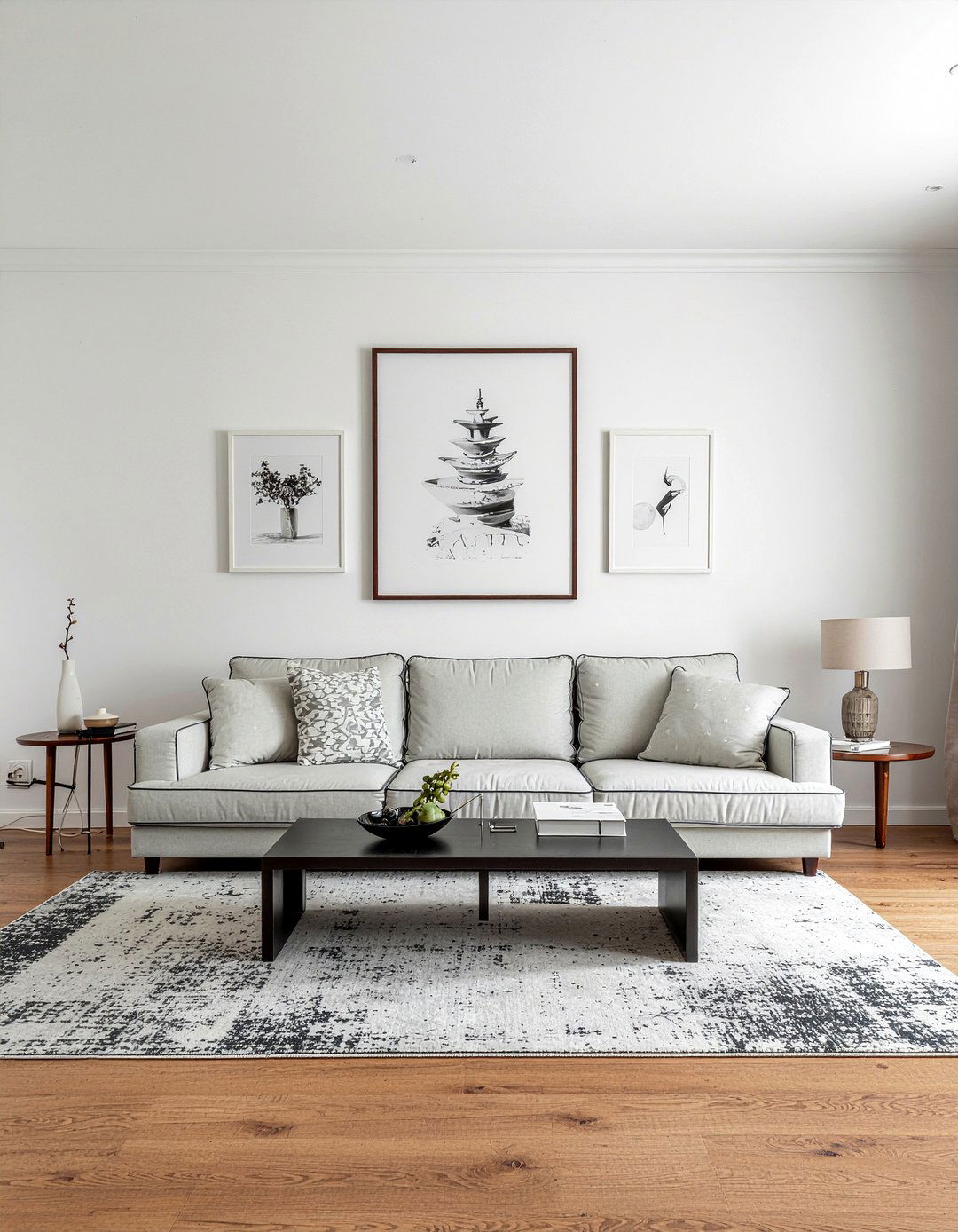 Espresso Wall Art - 30 espresso living room ideas