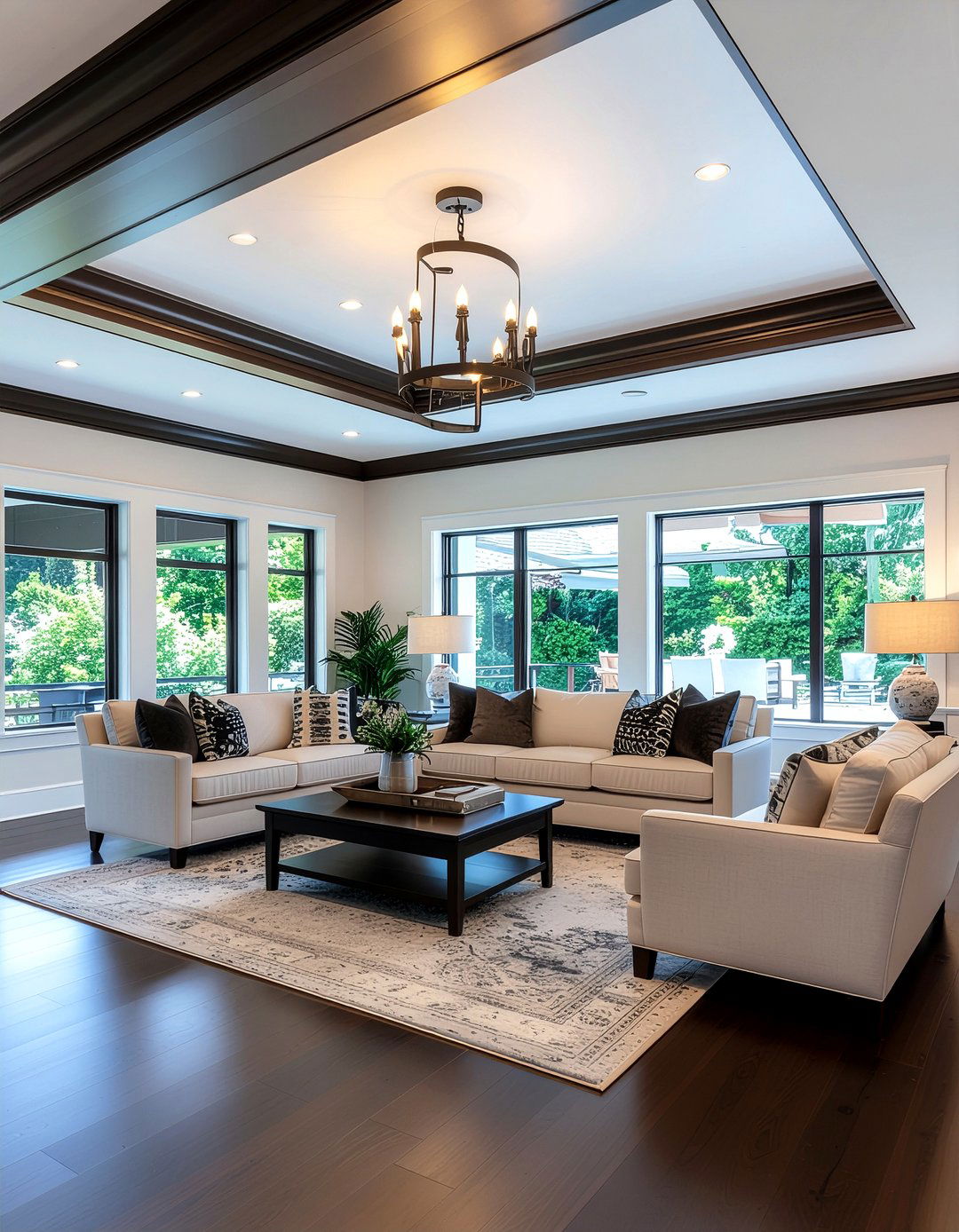 Espresso crown molding - 30 espresso decor ideas