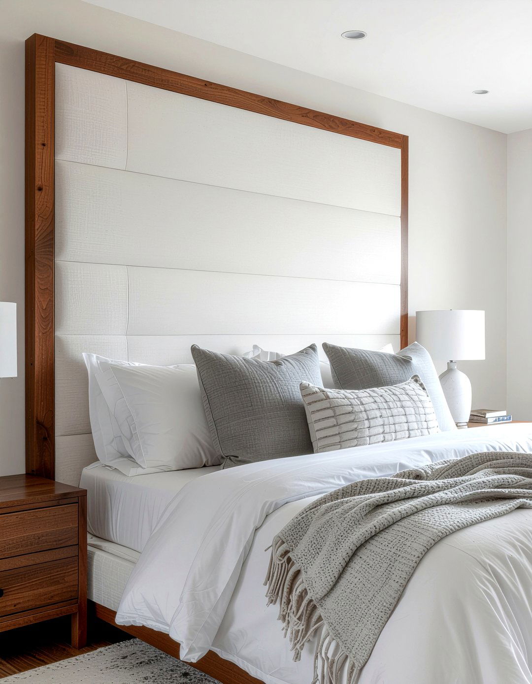 Espresso headboard - 30 espresso decor ideas