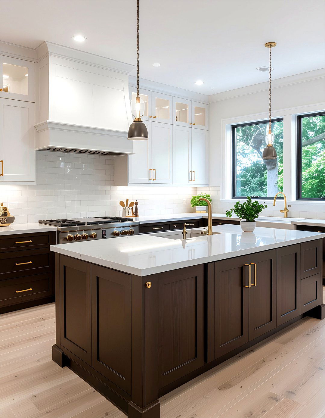 Espresso kitchen cabinets - 30 espresso decor ideas