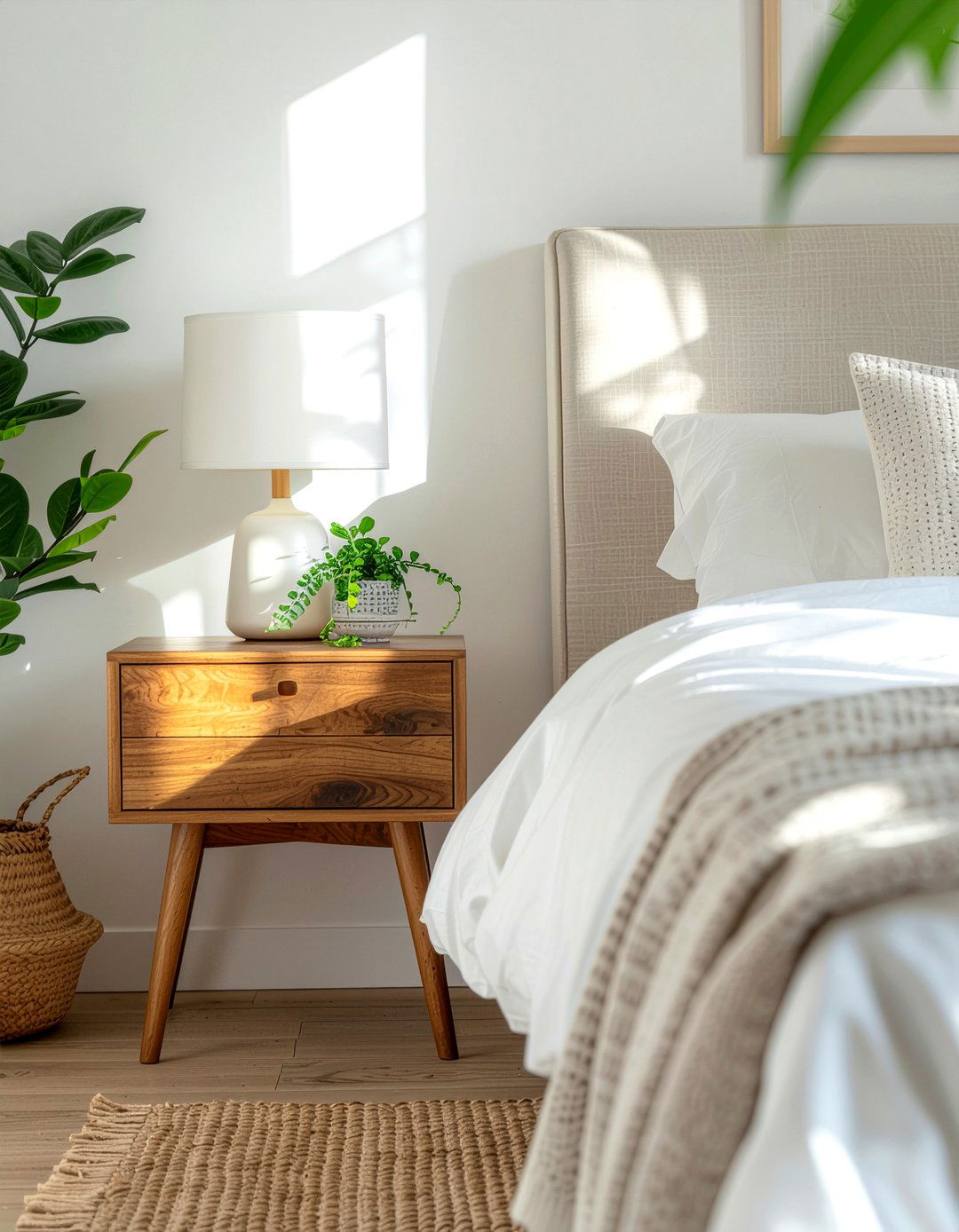 Espresso nightstand - 30 espresso decor ideas