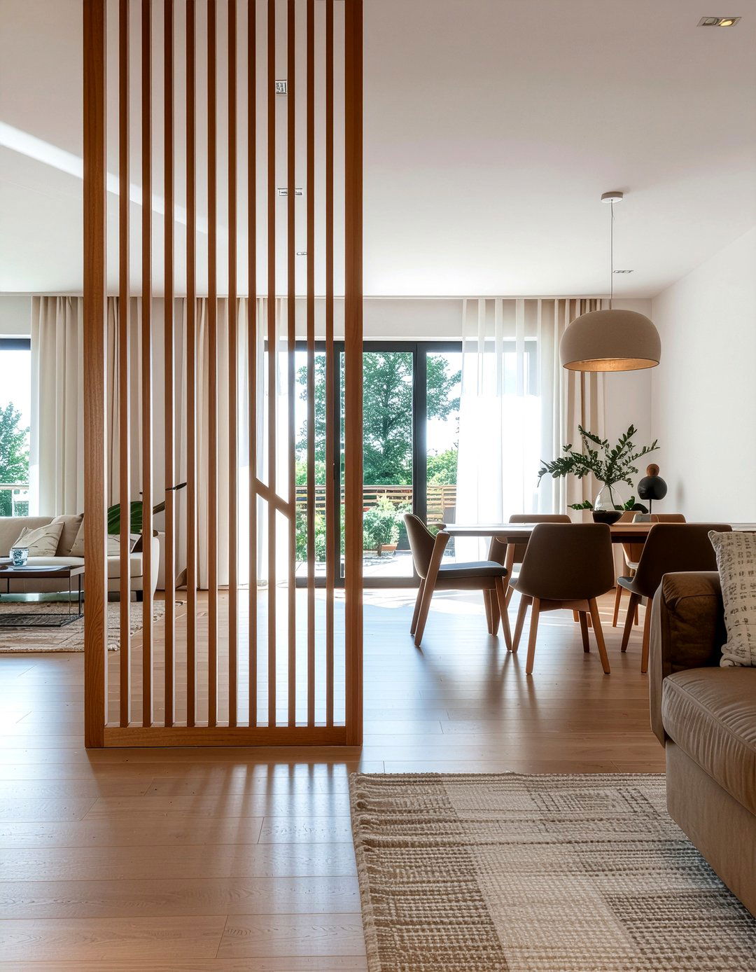 Espresso room divider - 30 espresso decor ideas