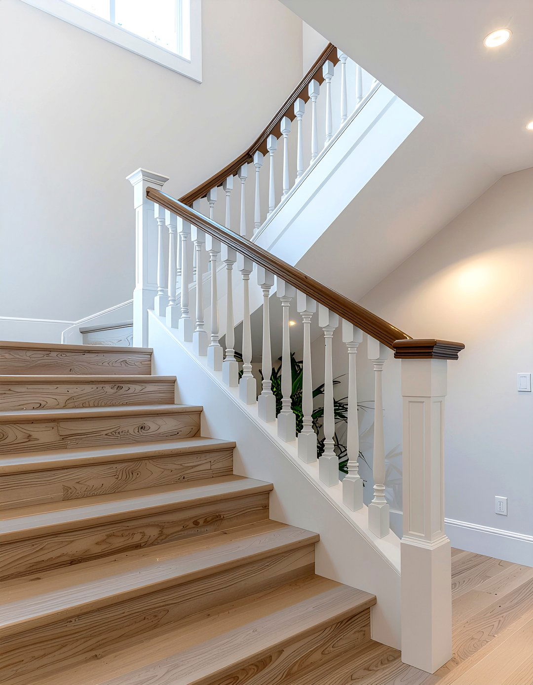 Espresso stair railing - 30 espresso decor ideas