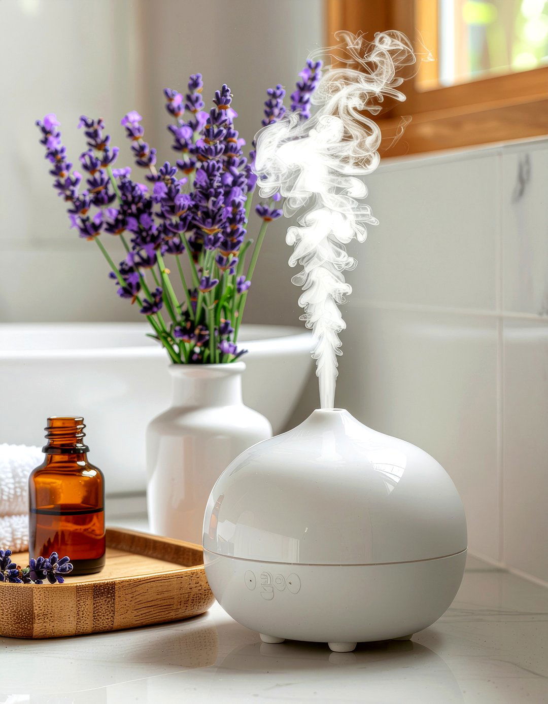 Essential oil diffuser - 30 bathroom must-haves