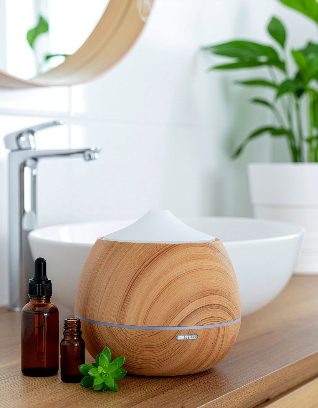 Essential oil diffuser - 30 bathroom scent ideas