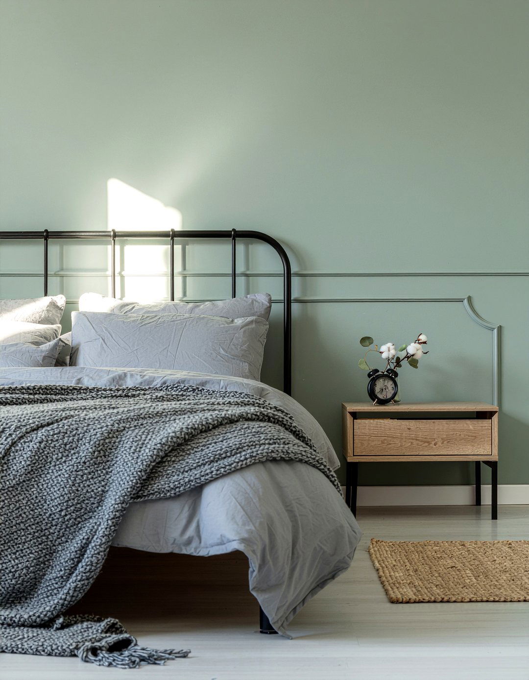 Eucalyptus Green Bedroom - 30 green bedroom ideas