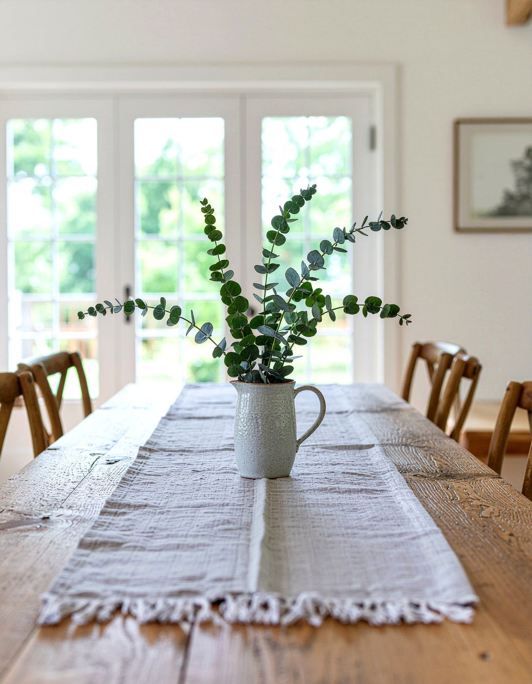 Eucalyptus Leaf Stems - 30 dining room faux flower ideas