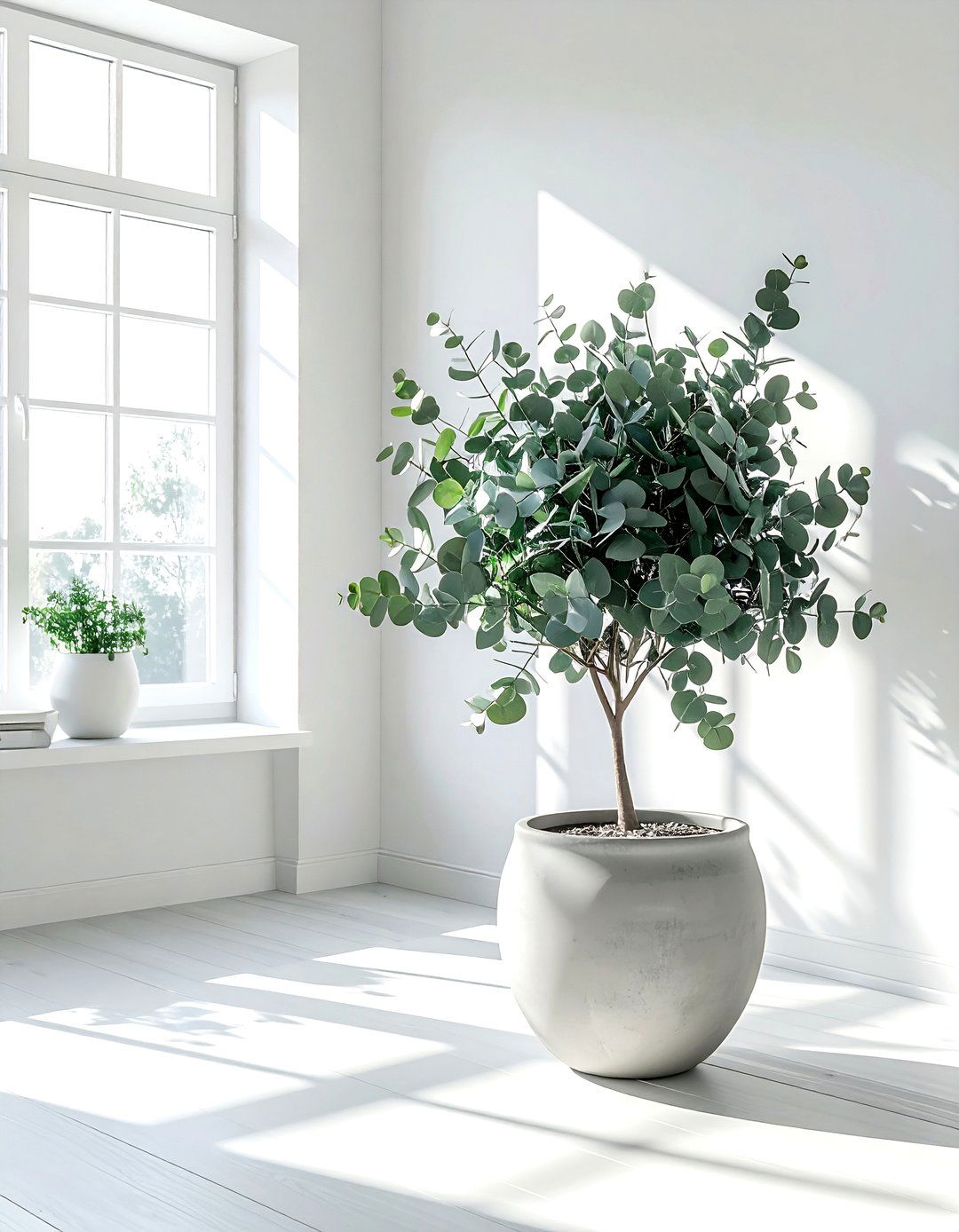 Eucalyptus Potted Plant - 30 dining room eucalyptus ideas