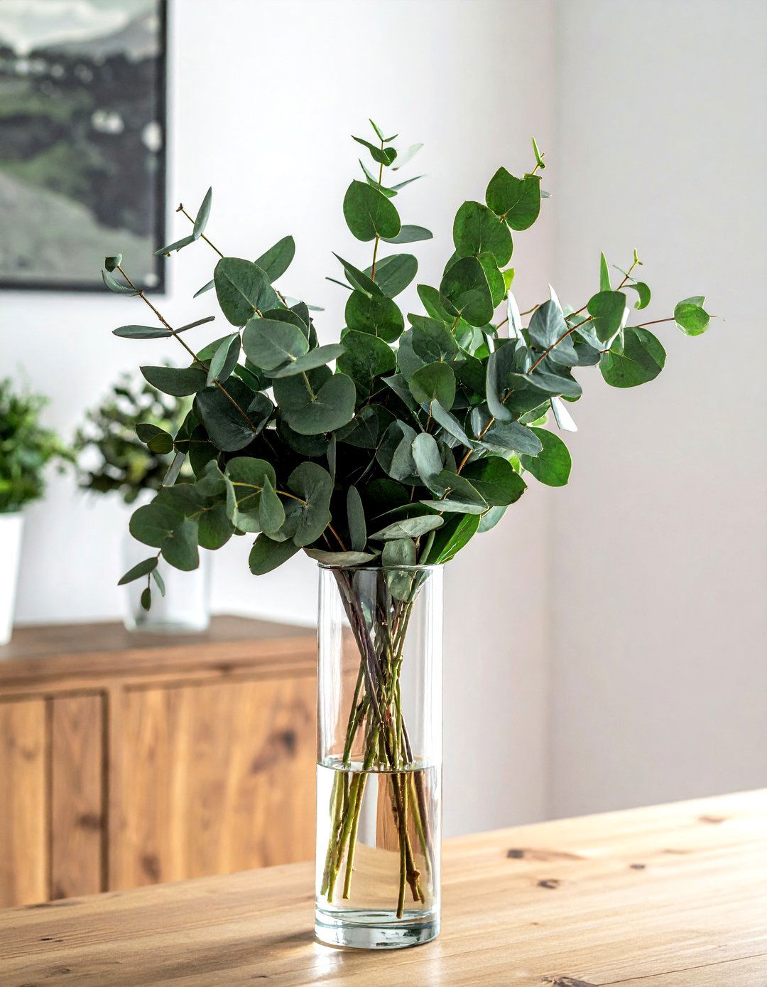 Eucalyptus Vase Arrangement - 30 decor final detail ideas