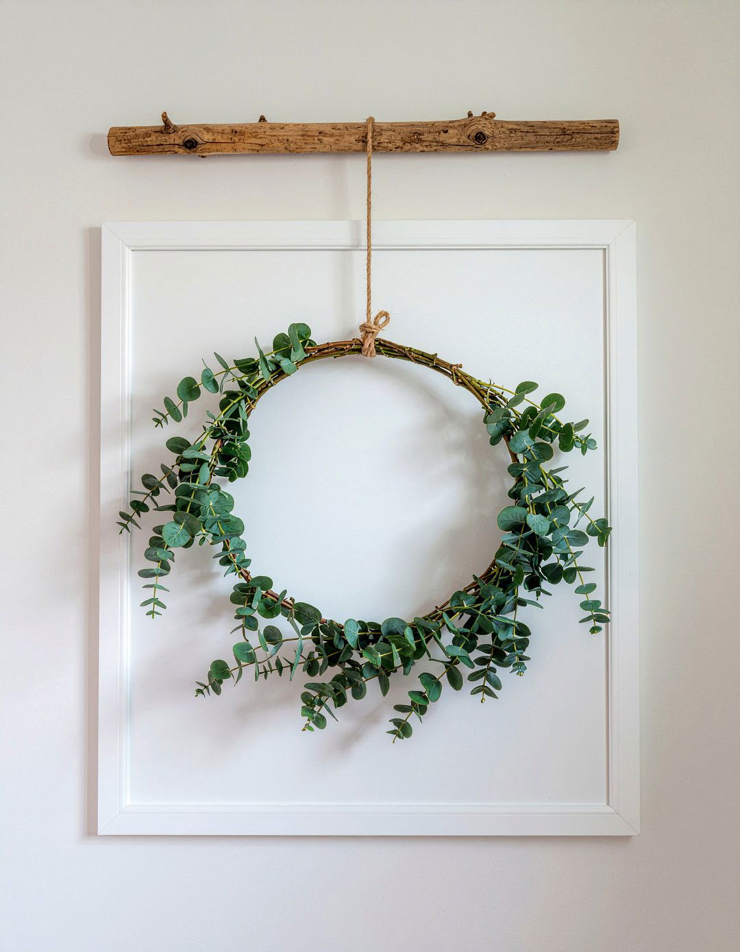 Eucalyptus Wall Hanging - 30 living room aromatherapy ideas