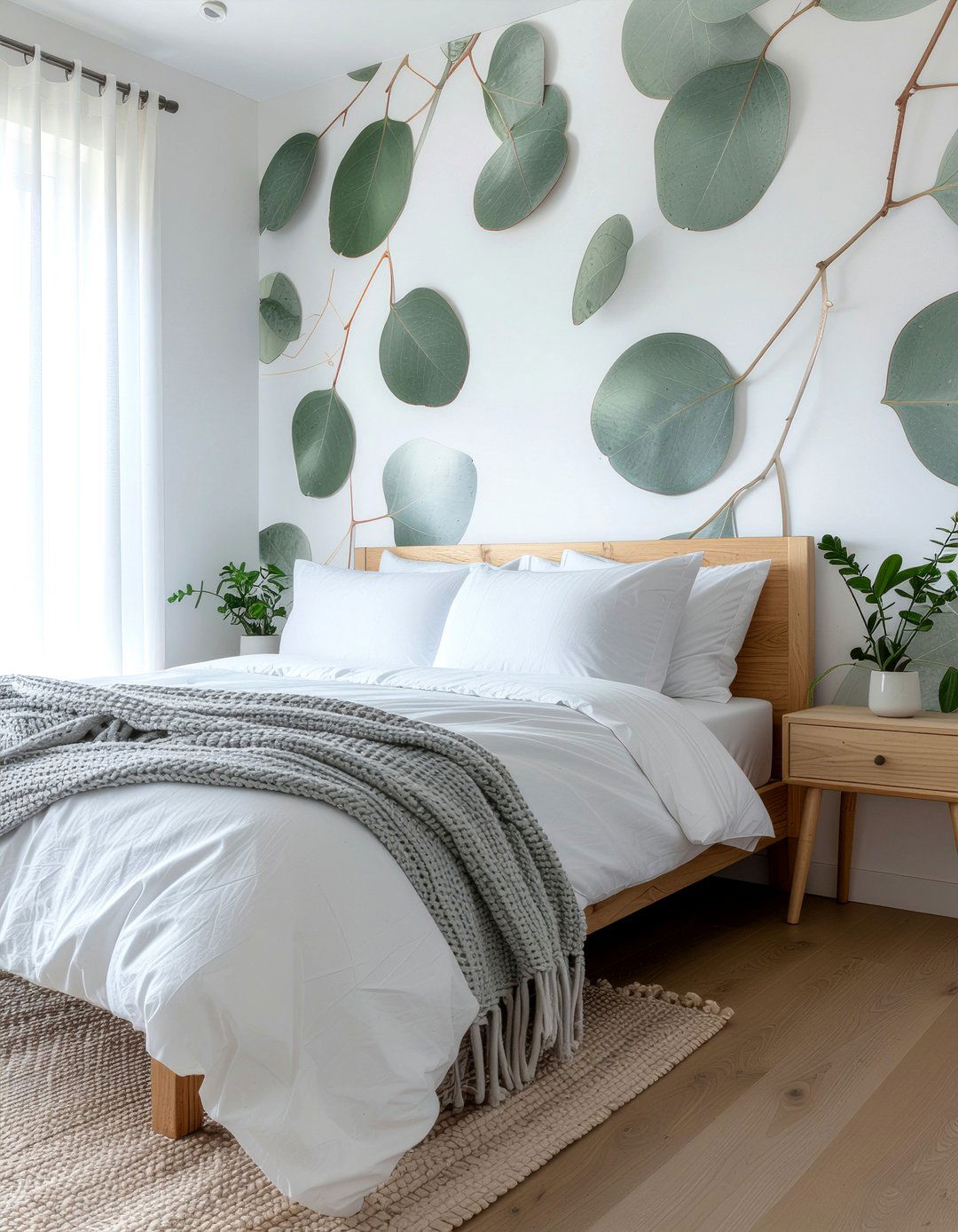 Eucalyptus Wallpaper - 30 bedroom removable wallpapers