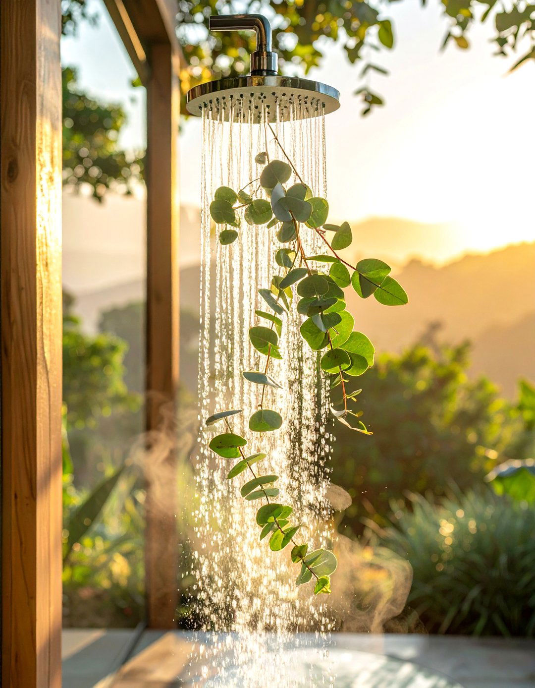 Eucalyptus shower bundle - 30 natural home decor ideas