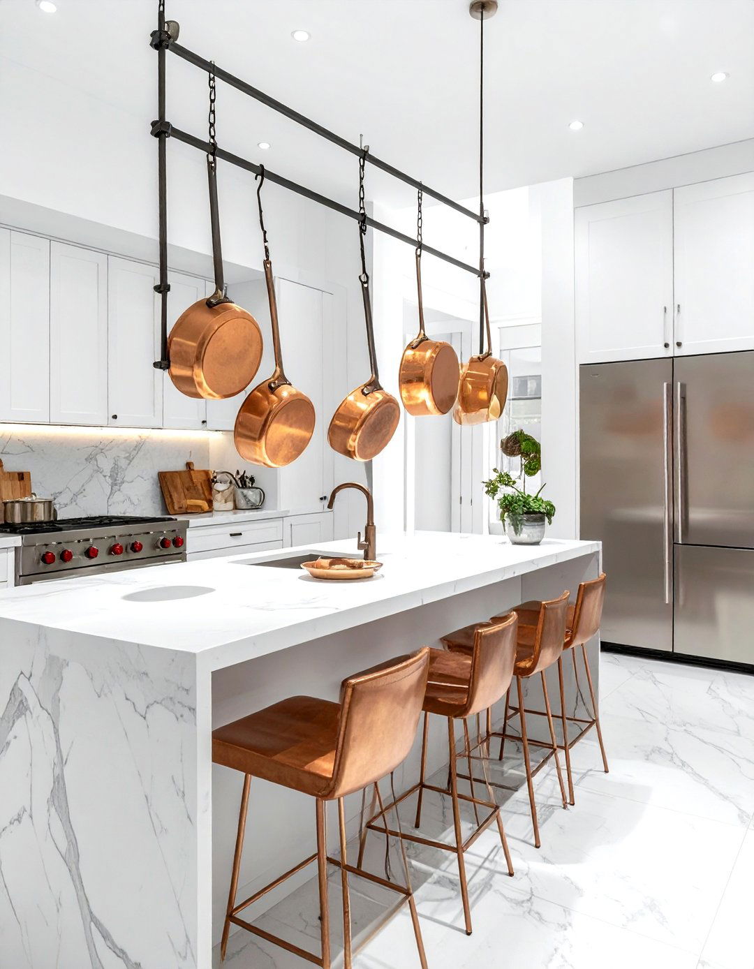 European Copper Kitchen Theme - 30 world traveler decor ideas