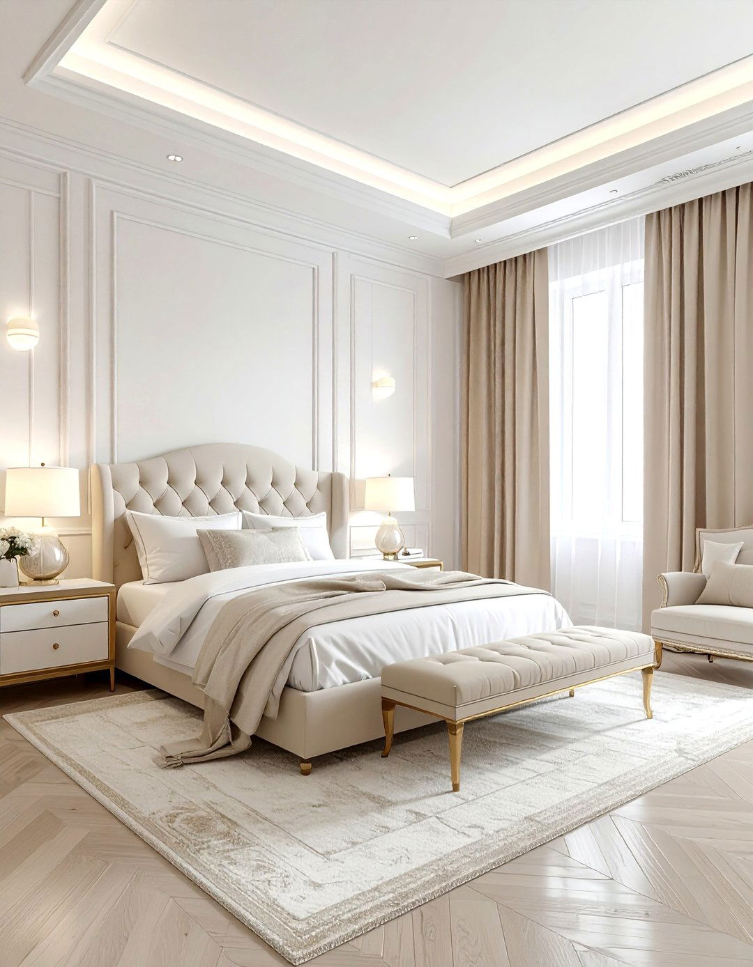 European Cream And White Bedroom - 30 cream and white bedroom ideas