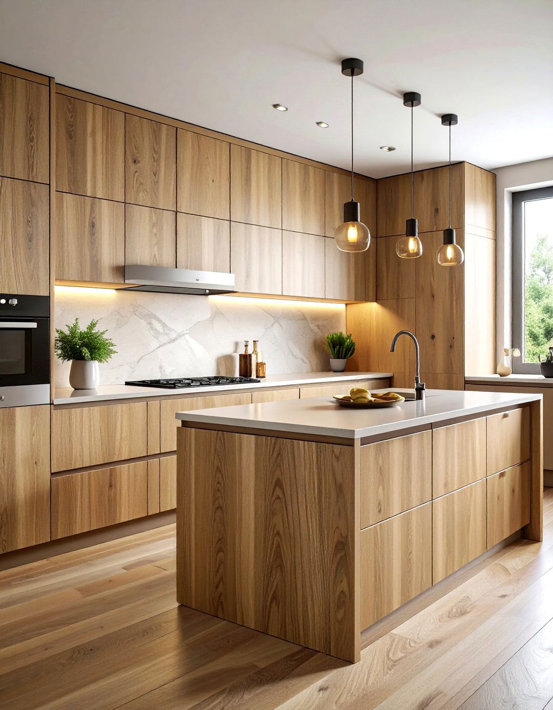 European Oak Kitchen Cabinets - 30 oak kitchen cabinet ideas