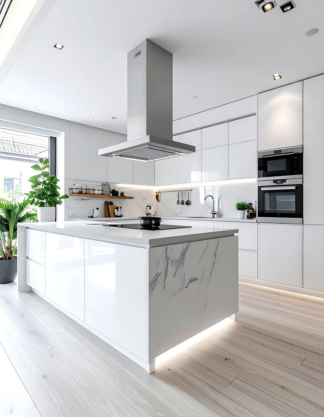 European style kitchen with downdraft - 30 downdraft cooktop kitchen ideas