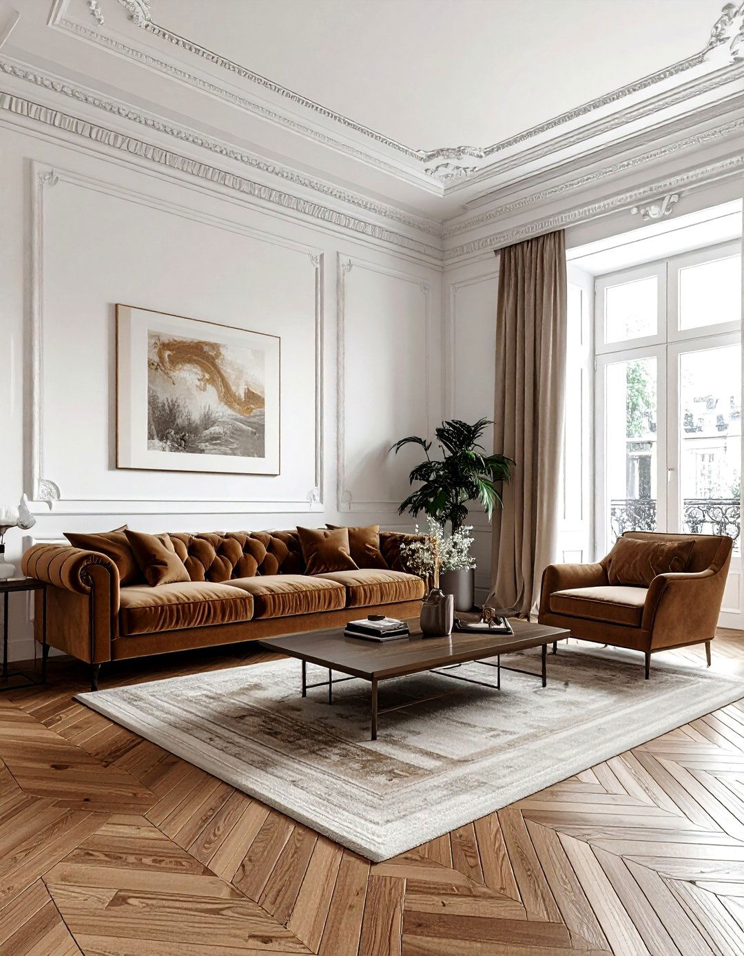 European style living room - 30 high-end living room ideas