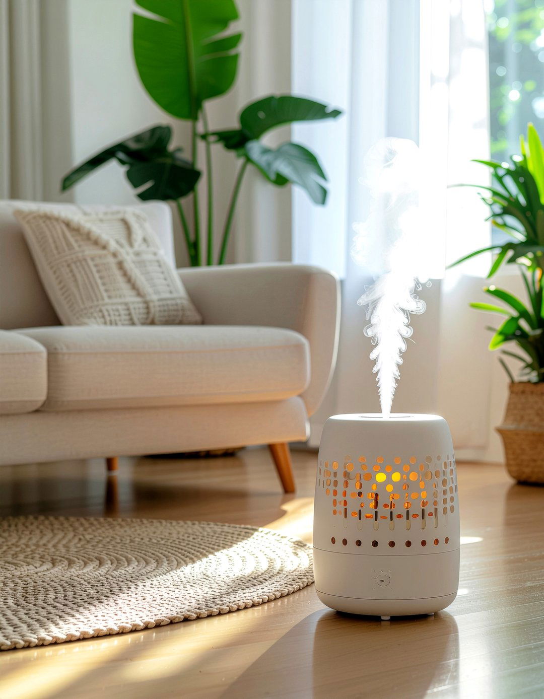 Evaporative humidifier with wick - 30 living room humidifiers