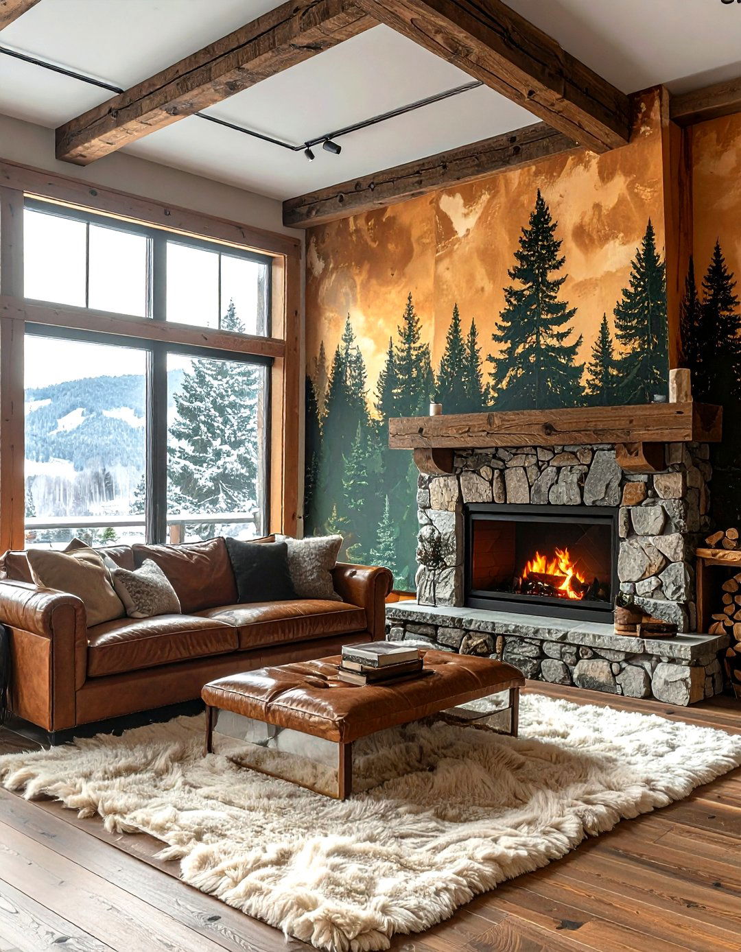 Evergreen Forest Print - 30 botanical wallpaper ideas