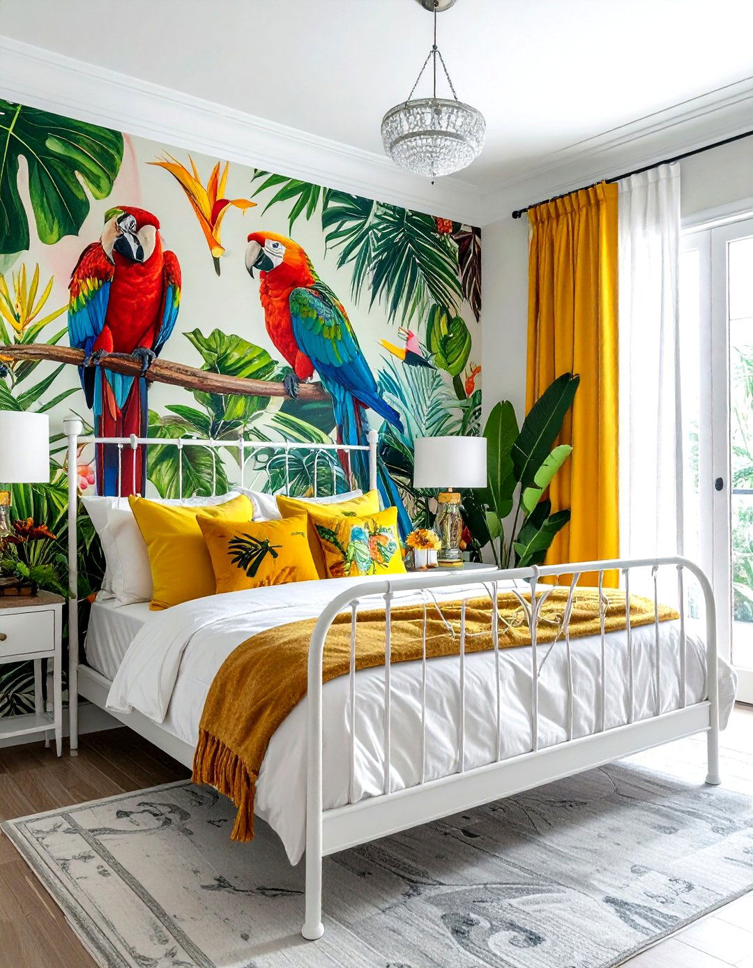 Exotic Bird - 30 bold wallpaper ideas