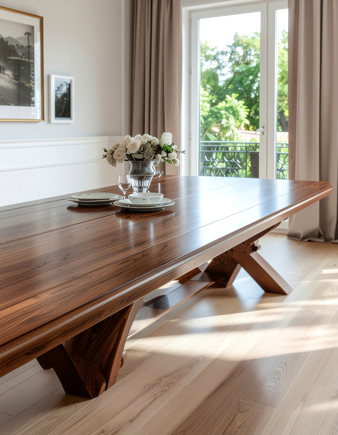 Expandable dining table - 30 DIY dining table ideas