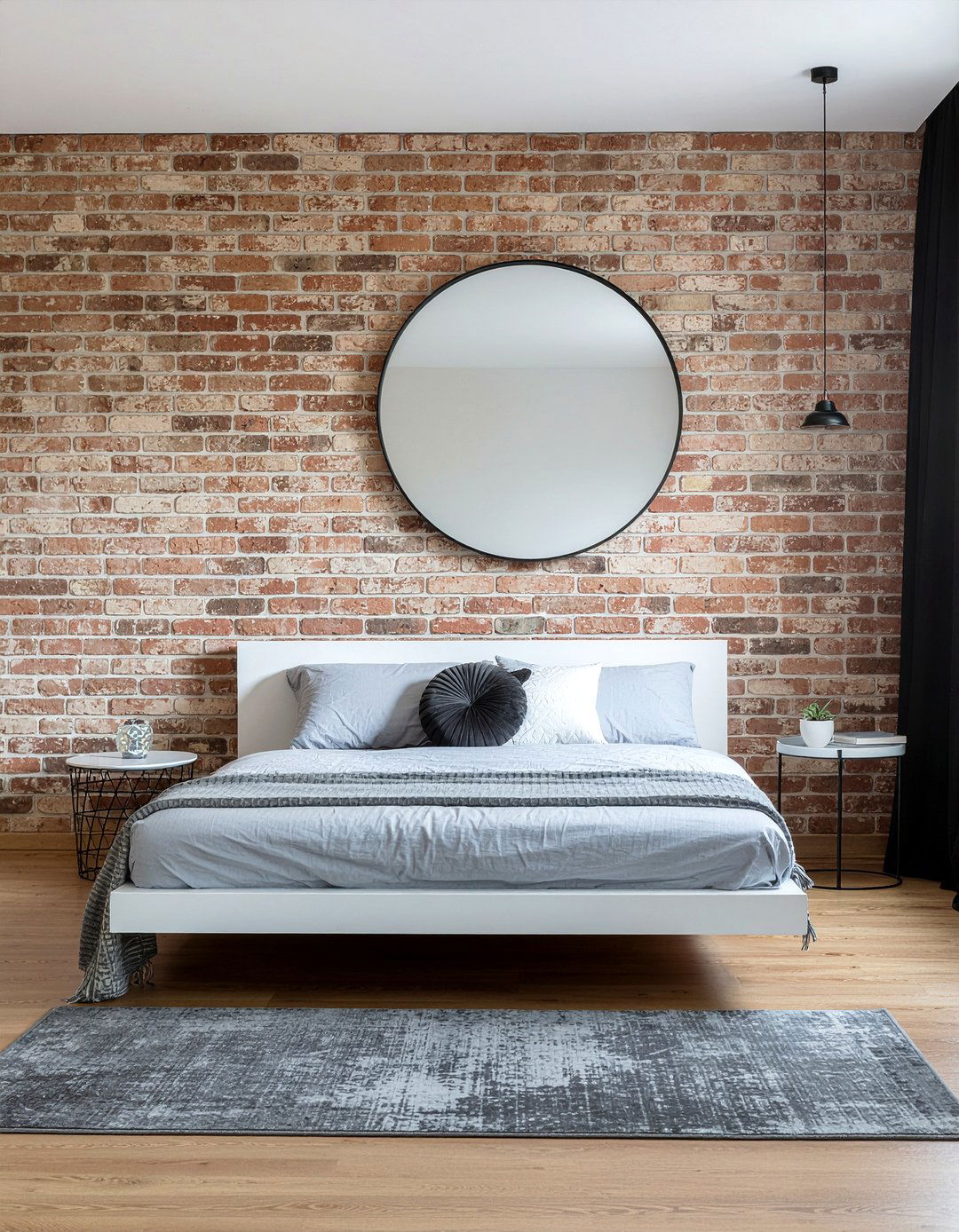 Exposed Brick Bedroom - 30 unisex bedroom ideas