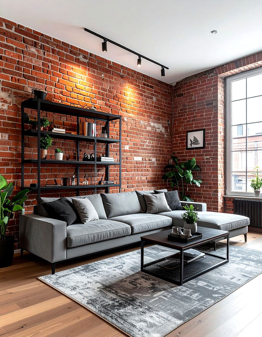 Exposed Brick Wall - 30 dramatic decor ideas