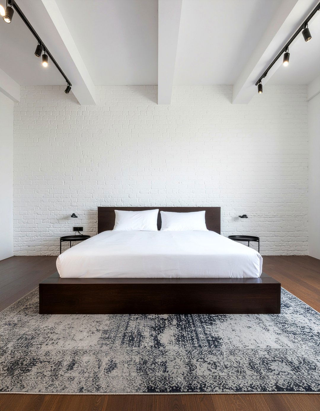 Exposed Brick Wall - 30 industrial bedroom ideas
