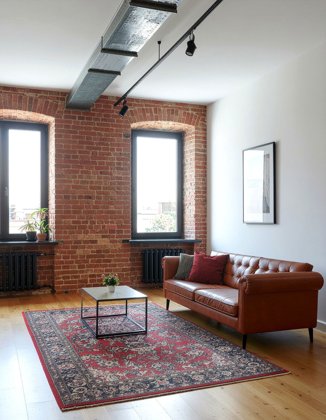 Exposed Brick Wall - 30 textured living room ideas
