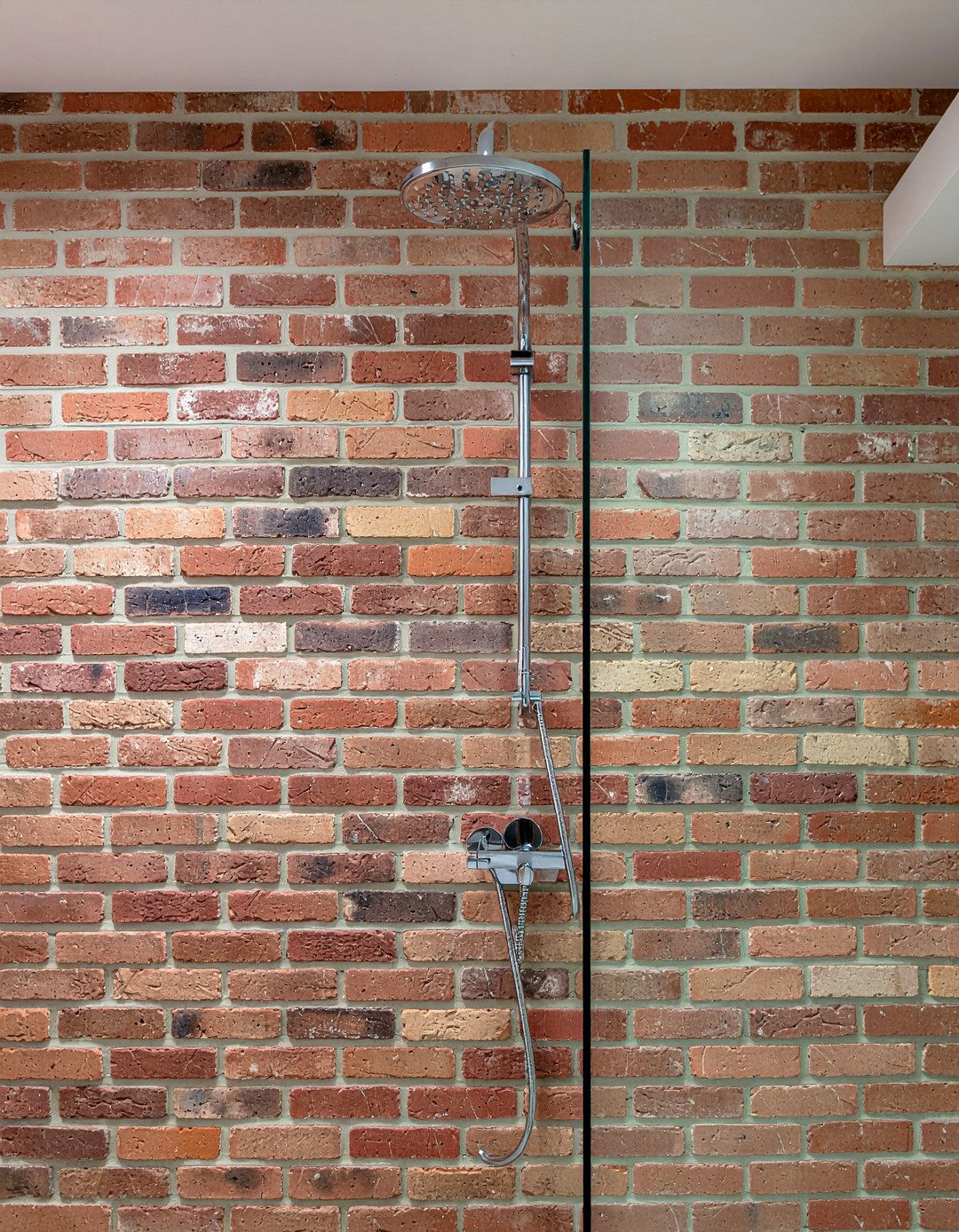 Exposed Brick Wall - 30 bathroom period style ideas