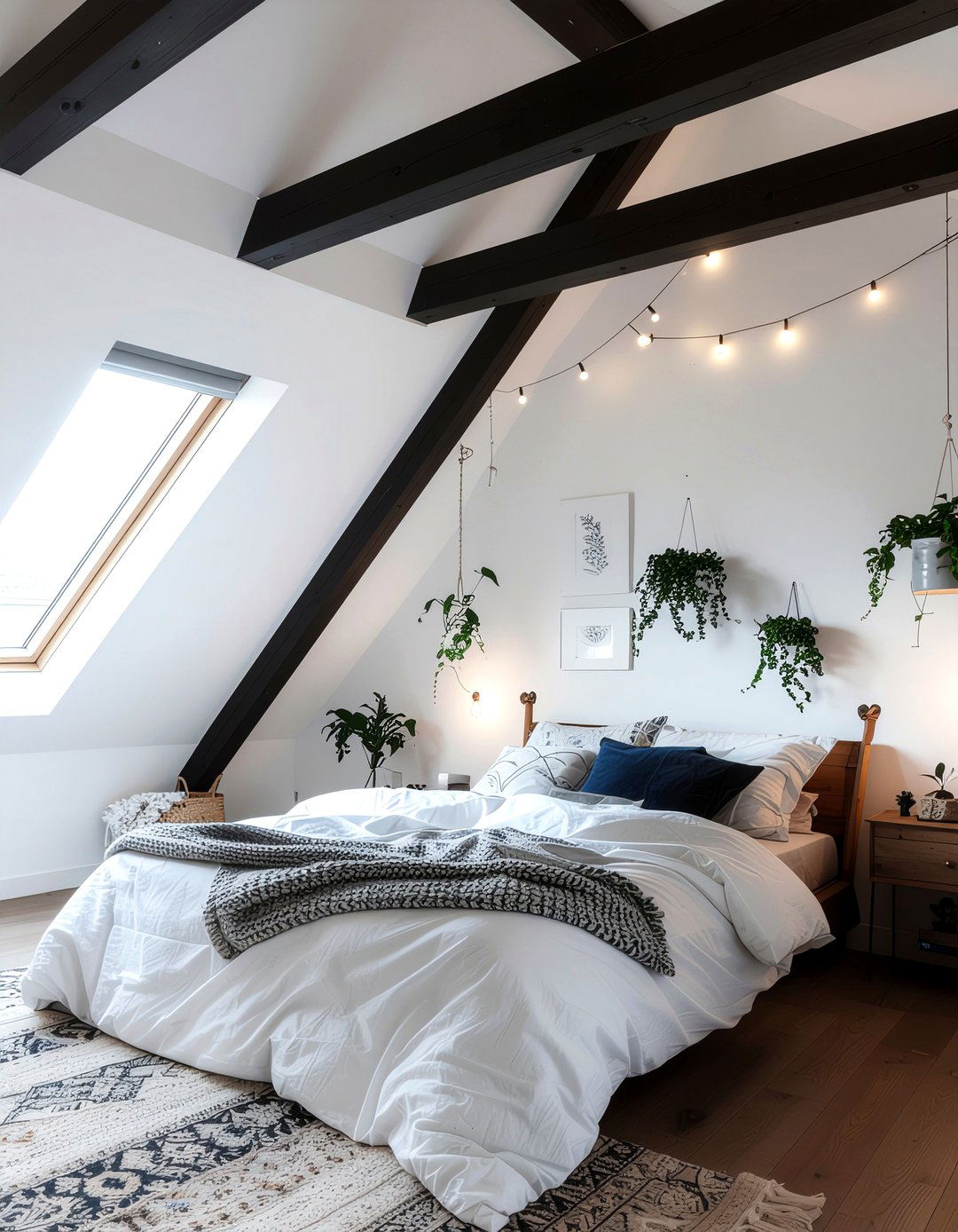Exposed beam bedroom - 30 oddly shaped bedroom ideas